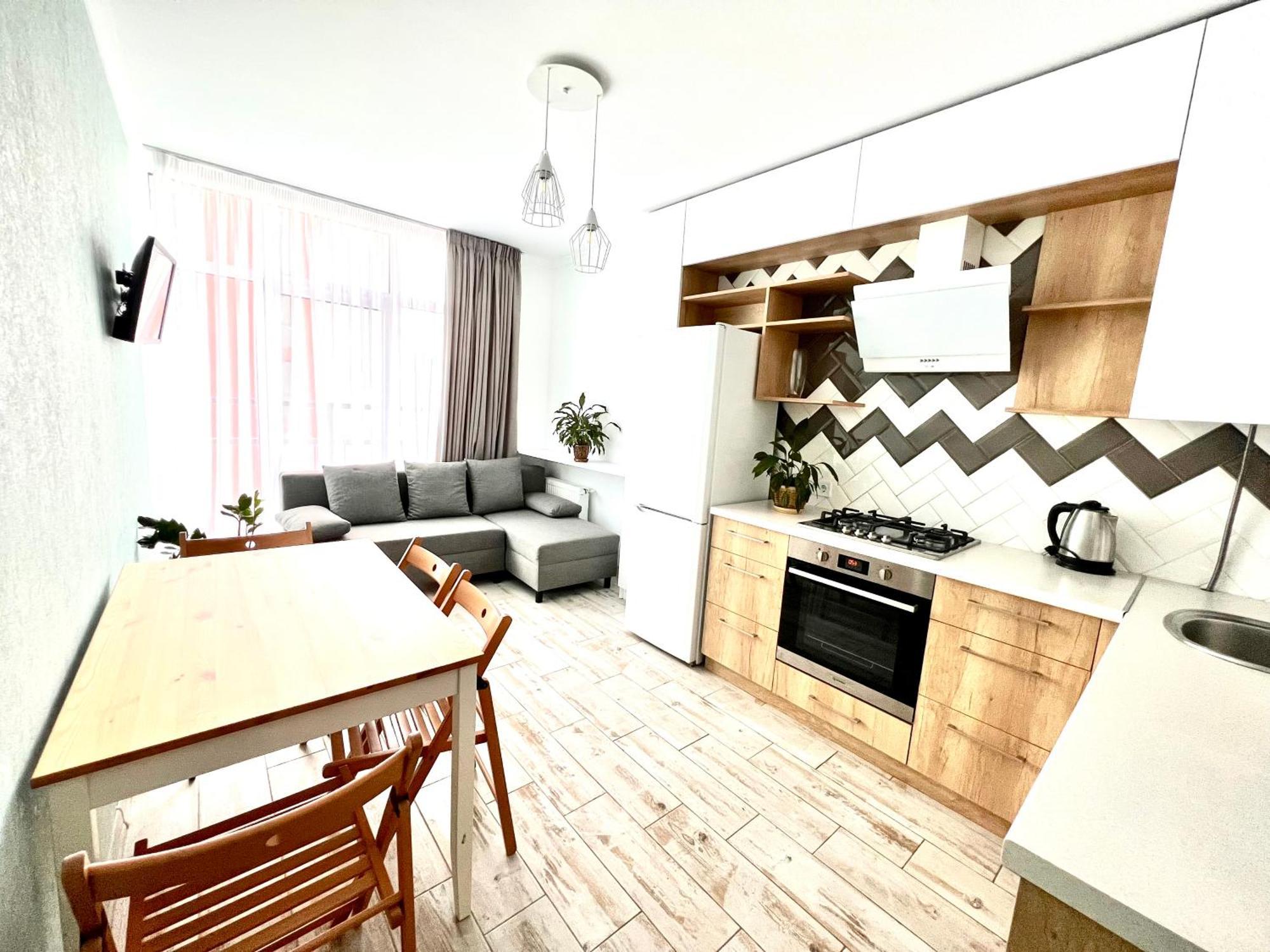 Osapart Beautiful Apartment In A Complex Semycvit Lviv Buitenkant foto